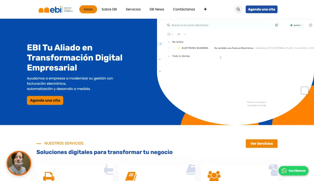 EBI, proyecto desarrollado por Go Online Now