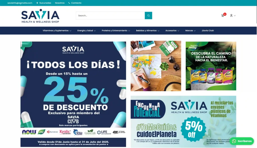 SAVIA, proyecto desarrollado por Go Online Now