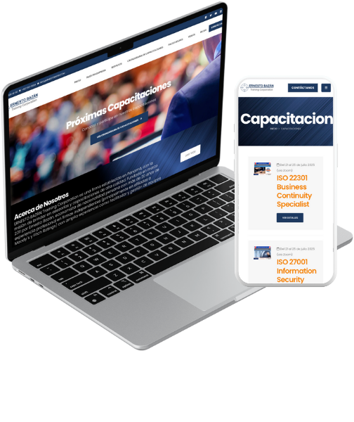 Sitio web educativo para academias online