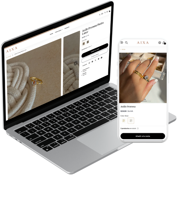 Tienda online personalizada para cliente